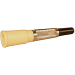 Practice Chanter Mouthpiece, Ivory & Blk