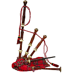 Bagpipe, Chalice Halfsize, Tartan Cover