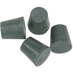Rubber Stoppers, #3, Set of 4, Fullsize