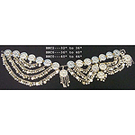 Belt, Nickeled Brass, Coins & Bells 40"