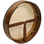 Bodhran, 16"x3.5", Tune, Rosewood, T-Bar