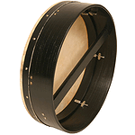 Bodhran, 18"x5", Tune, Black, Single