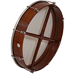 Bodhran, 18", Tune, Rosewood, Fiberskyn