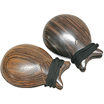 Castanets, 2 5/8", Rosewood, Pair