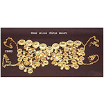 Bra Cover, Brass, Mirror
