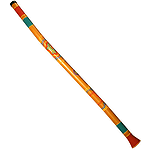 Didgeridoo PVC Hand Painted, Lizard