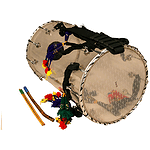 Dhol, Acrylic, Clear