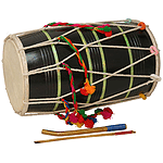 Dhol, Goatskin Heads