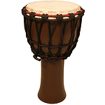Djembe, Small, 9", Mango, Dark