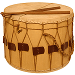 EMS Medieval Drum, 18" x 13", Light