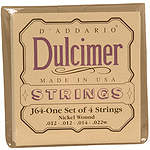 Mt. Dulcimer 4 String Set, J. D'Addario