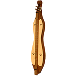 Mountain Dulcimer, 4 String, Hearts