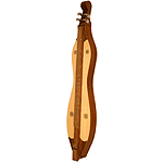 Mountain Dulcimer, 4 String, Knotwork