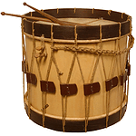 EMS Renaissance Drum, 18" x 13", Light