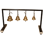 Dorje Bells with Stand, 4 Bells