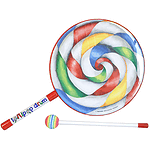 Remo Lollipop Drum 10" W/ Mallet, Kids