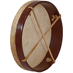 Frame Drum, 10", With Beater