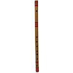 Bansuri, Professional Flute in A, 22"