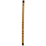 Bansuri, Professional Flute in F, 28"