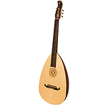 Lute-Guitar, Steel, Rosewood, Gears