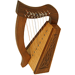 Lily Harp TM, 8 Strings, Knotwork
