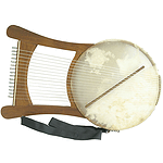 Nevel Harp with Case