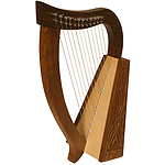 Baby Harp TM, 12 Strings, Knotwork
