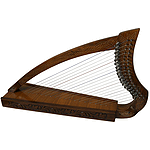 Pixie Harp TM, 19 Strings, Non-Standing