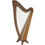 EMS Alyssa Harp TM, 34 Strings