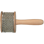 Cabasa, Medium Wooden with Metal Beads