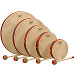 Remo Hand Drum Set of 5, Rain Forest