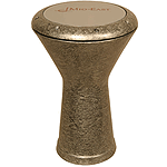 Aluminum Doumbek, Mottled Silver/Black