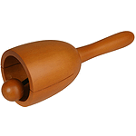 Monk Bell, Wooden, Large