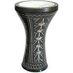 Copper Doumbek, 10" X 16 1/2", Goatskin