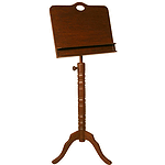 Music Stand, Colonial, Double Tray
