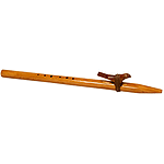 Native American Style Flute, Cocus Wood