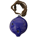 Ocarina, Necklace, Tenor D, 5" X 4.75"