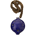 Ocarina, Necklace, Alto G, 4" X 3.5"