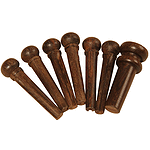 Bridge & End Pin Set (6+1), Rosewood