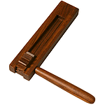 Wooden Ratchet, Single, Long