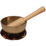 Singing Bowl, Bronze, 4 1/2"