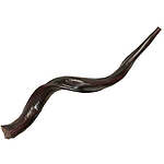 Shofar, Synthetic, Mahogany Finish