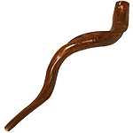 Shofar, Synthetic, Natural Finish