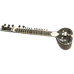 Sitar, Lefty Std, Single Toomba, Black