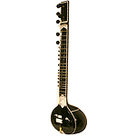 Sitar, Standard, Single Toomba, Black