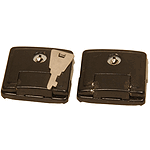 Sitar Hard Case Latches (2) Black