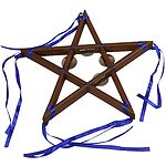 Star Tambourine, 5 Pointed