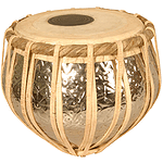 Tabla, Nickeled Embossed, Bayan Only