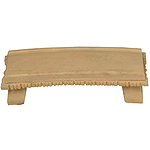 Tanpura Bridge, Flate Back, Extra Narrow