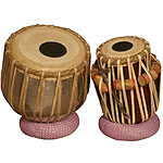 Tabla Set, Aluminum Bayan